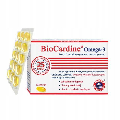 MARINEX BIOCARDINE OMEGA-3 60 kapsula