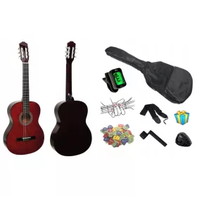   Klasična gitara Sevilla Natur Gloss 4/4 + Dodatna oprema + Gratis pokloni