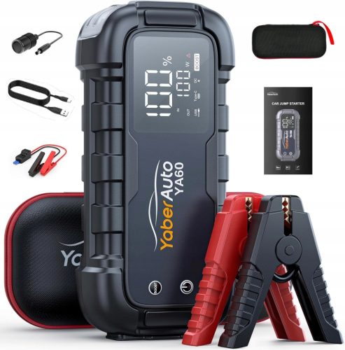 YaberAuto YA60 Mega Moćan Uređaj za Pokretanje Starter Booster Powerbank 6000A
