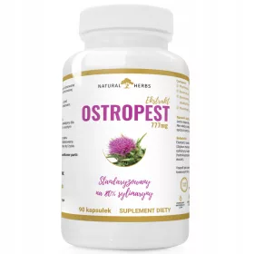   Ostropest Plamisty Ekstrakt 777mg - Suplement za Zdravlje Jetre i Detox, 90 Kapsula