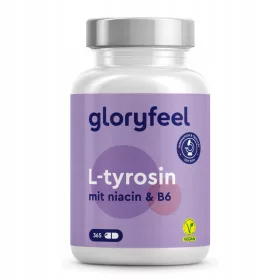   Kapsule L-tirozina s Niacinom i Vitaminom B12 - 365 Kapsula za 6 Mjeseci