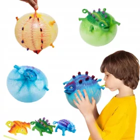 Dinozaur balon Dekompresijska igračka 12 kom