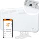Energetski učinkoviti zidni konvektorski grijač Thermeco Simpla + 2000W bijeli s WiFi funkcijom