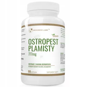   Ostropest Plamisty 777mg Ekstrakt - Detoks i Zaštita za Jetru i Srce