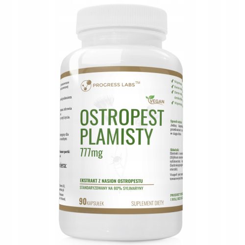 Ostropest Plamisty 777mg Ekstrakt - Detoks i Zaštita za Jetru i Srce