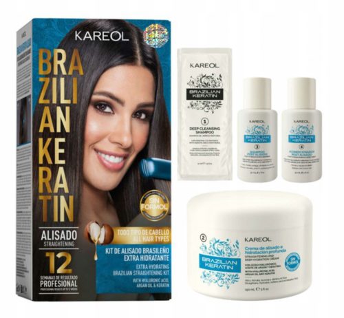 Keratin Karel set za ravnanje kose
