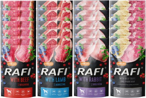 RAFI Vrećica mokre hrane 20x500g