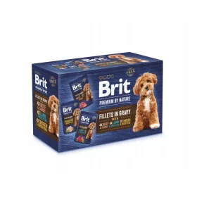    BRIT PREMIUM BY NATURE VREĆICA ZA PSE 12x85g GRAVY FILETI MULTIPAKIRANJE