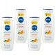 NIVEA ORANGE & AVOKADO Uljni gel za tuširanje za žene 500ml x4
