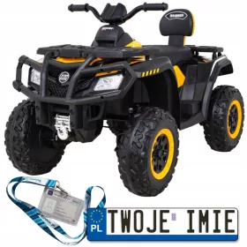    Quad vozilo za djecu XT-SPEED 4x80W 24/7Ah Bluetooth žuta S615