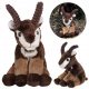 Charlie Bears Plišana Maskota Planinske Koze, Serija Cuddle Cubs, Idealna za Bebe, 13 cm