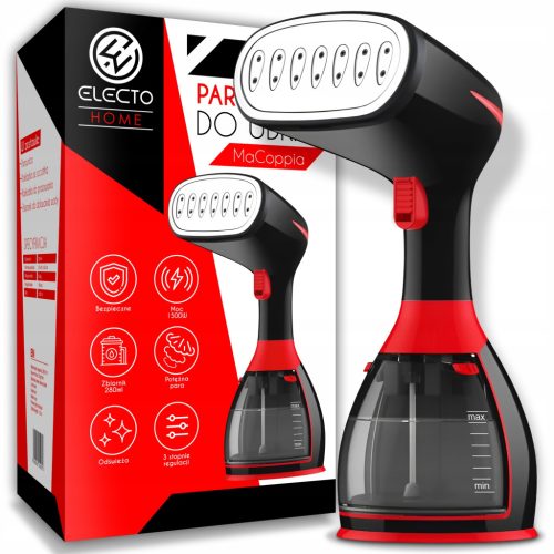  ELECTO MaCoppia 1500 W kuhalo za odjeću na pari
