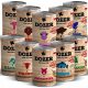  Dozer Premium mokra hrana za pse mješavina 10 okusa 10x400g