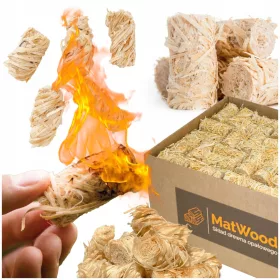   ROŠTILJ ZA KAMIN ZBRTLJIVOST EKO TESTIRANJE DRVENA VUNA PRIRODNI VOSAK 3 KG