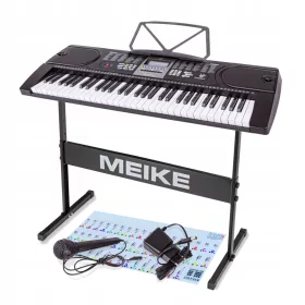   Edukativna Klavijatura za Orgulje sa Stalakom i Naljepnicama za Učenje Sviranja
