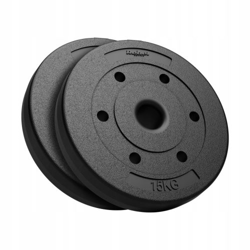 Set utega od bitumena 2x15kg, otvor 51mm za Rebel olimpijske uteg