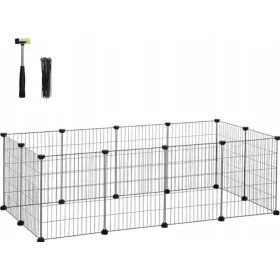 Premium Ograda za Male Pse TimeTrade, 90 x 360 x 60 cm