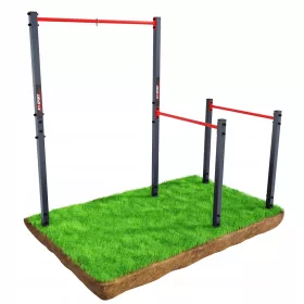 GARDEN STREET WORKOUT PULL-UP BAR + RUKOSTOP