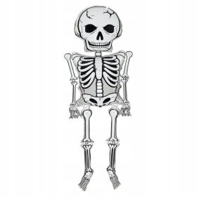  Viseći balon od folije Giant Skeleton Halloween 113x320cm
