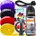  SET OD 4 VODIČA ZA OTPORE ZA VJEŽBE POWER BAND STRONG BANDS 40KG + KUTIRICA GRATIS