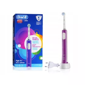    Oral-B Junior električna četkica za zube od 6 godina, ljubičasta