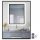  LED OGLEDALO COB 480 LED/1m U CRNOM ALUMINIJSKOM OKVIRU LOFT 70x120 cm