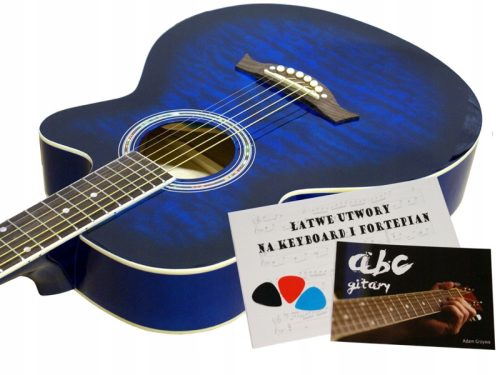 Eho akustična gitara W917 sa prekrasnim dekoracijama