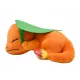 Plameno POKEMON GO MASKOTA VELIKA plišana igračka, 27 cm, spava pod lišćem