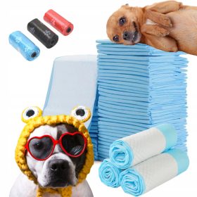   PODKLADY HIGIJENICKE MATY ZA PSA NAUKA SIKANJA XL 60x90 cm CHLONNE 50 KOM