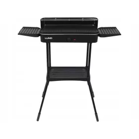    LUND ELEKTRIČNI VRTNI ROŠTILJ STOJEĆI 2200W ŽLJEBENA PLOČA 50x25cm