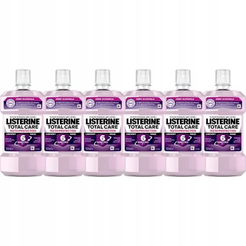 Listerine Total Care Zaštitna Usta Blagog Okusa 500 ml x 6