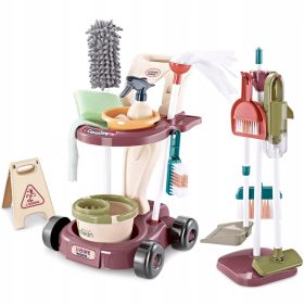   VELIKI SET ZA ČIŠĆENJE Dječji set za čišćenje sa električnim usisavačem