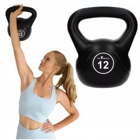    KETTLEBELL UTEG 12 KG LOPTA KETTLE Dumbbell Dumbbell FITNESS TRBUŠNJACI ZA VJEŽBE