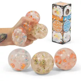 Antistres lopte za igru SAFARI DIDDY SQUISH BALLS