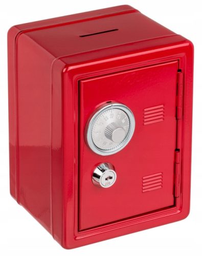  Metalna kasica prasica MINI SAFE kombinacija stol + ključ