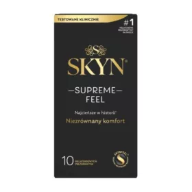 SKYN Supreme Feel Kondomi Bez Lateksa, 10 Kom
