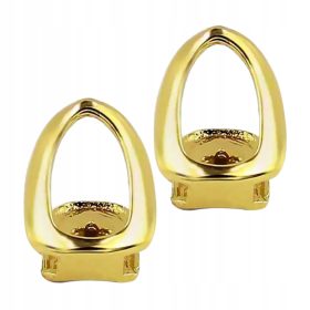   Zlatom obložena Prettyia 2x jednostruka otvorena lica 18K pozlaćena