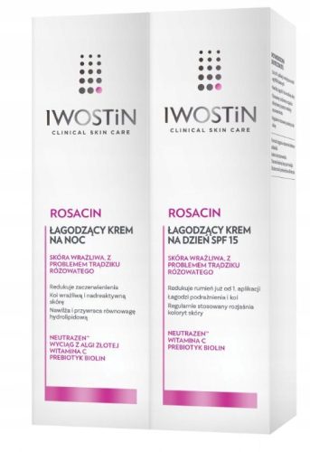 IWOSTIN ROSACIN Dnevna krema za osjetljivu kožu s rosaceom SPF15 40ml