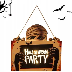  ZOMBIE LED VISEĆA DEKORACIJA RASVJETA HALLOWEEN