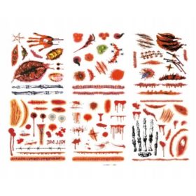  Tattoo Halloween tetovaže 23 komada HALLOWEEN PARTY