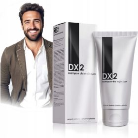   DX2 Šampon protiv sijedih dlačica za muškarce tamnih kosa - 150 ml