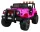  Jeep Monster 4x4 Terenski auto za djecu Pink + Daljinski upravljač + Podešavanje