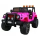  Jeep Monster 4x4 Terenski auto za djecu Pink + Daljinski upravljač + Podešavanje