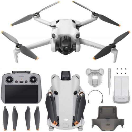  DJI Mini 4 Pro RC 2 Dron 4K HDR 100FPS 48MP 10km 2590mAh 34min kontroler