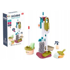 Set za čišćenje za djecu s usisavačem - 23 elementa