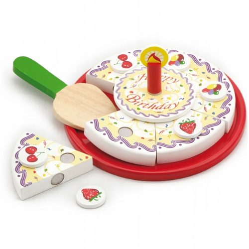 Viga Drveni Set za Rezanje Rođendanske Torte