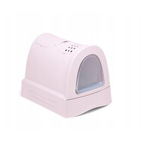 Zatvorena kutija za mačku, ZUMA Litter Box, ROZA, MODERNA
