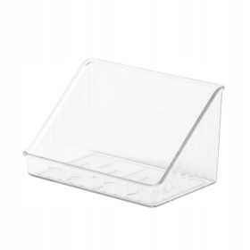  Plutajuća kupaonska polica, prozirna, samoljepljiva, akril