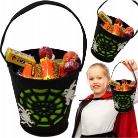  KANTA ZA BOMBONE HALLOWEEN SWEETS, CRNI