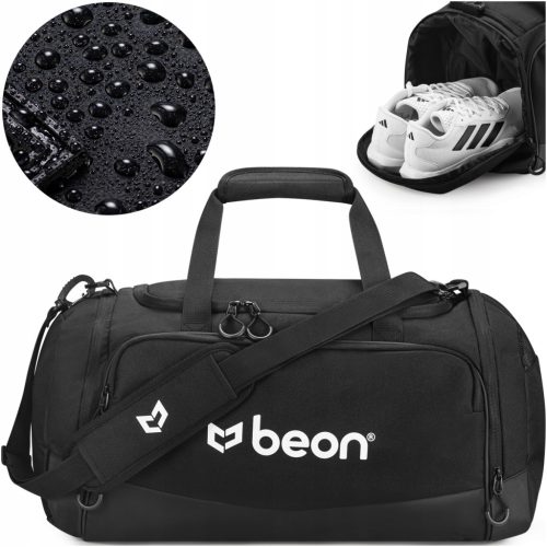 FITNESS TORBA Beon SB5040 Black 40L Premium za teretanu
